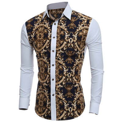 

Slim-Fit Digital Print Shirt