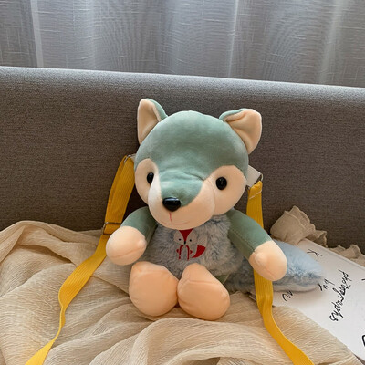 

Tailored Female Plush Cute Girl Bag Cute Animal Doll Backpack Shoulder Messenger Bag
