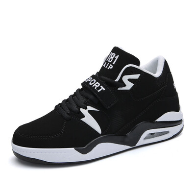 

Trend male wear Korean version of high-top shoes sports&leisure basketball shoes air cushion large size shoes