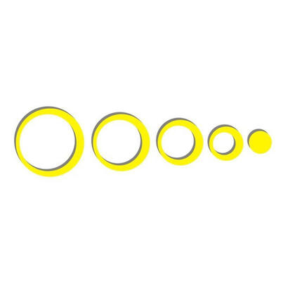 

Tuwaga Creative 3D Acrylic DIY Circle Of Bubbles Decorative Wall Stickers TV Sofa Background Living Room Bedroom KidRoom Decor