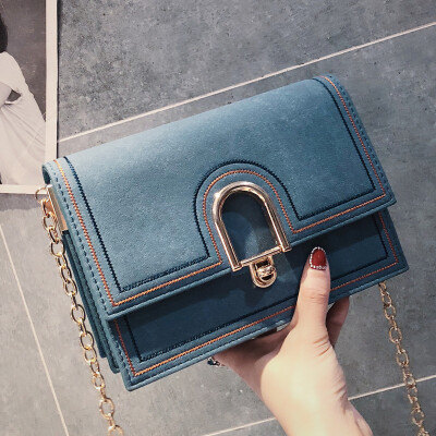 

Small bag women 2019 tide new ins girls chain shoulder bag fashion embroidery thread slung small square bag