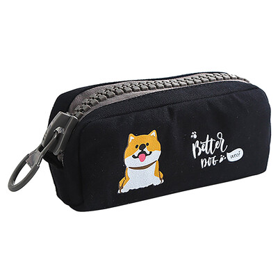

Toponeto Large Capacity Big Zip Pen Pencil Case School Stationery Cosmetic Bag Gift