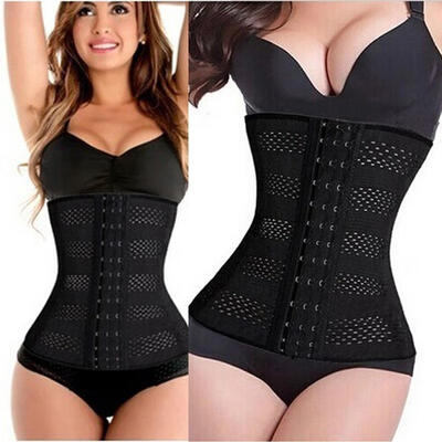 

JOYMODE Christmas Gifts hot sale Women Body Shaper Breathable body sculpting girdle Latex Rubber Waist Trainer Cincher Underbu