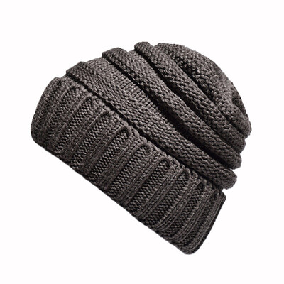 

Tailored Unisex Women Men Mixed Color Winter Plus Outdoor Thick Plaid knit Warm Hat Cap