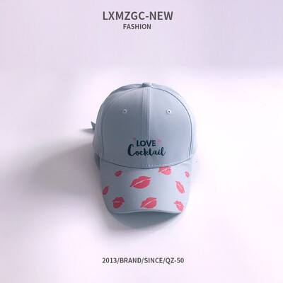 

Hat female spring Korean version of Joker Cap summer baseball cap ulzzang male ins street trendsetter Cap