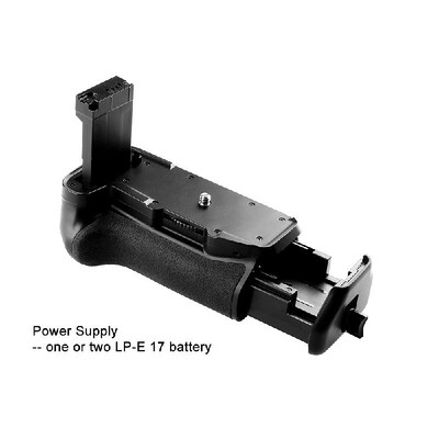

Vertical Battery Grip Holder for Canon EOS 800D Rebel T7i 77D DSLR Camera Work with One or Two LP-E 17 Battery