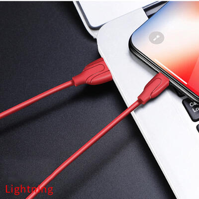 

Durable 1m USB To Lightning Fast Charging Data Cable Line Cord For Apple IPHONE -1m
