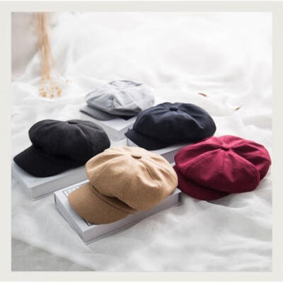 

Women Girls Fashion Warm Winter Beret French Artist Beanie Hat Ski Cap Gift