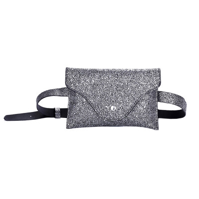 

Maison Fabre Fashion Shoulder Bag Women Sequins Leather Messenger Bag Women Shoulder Bag Hip Hop Chest Bag 2019