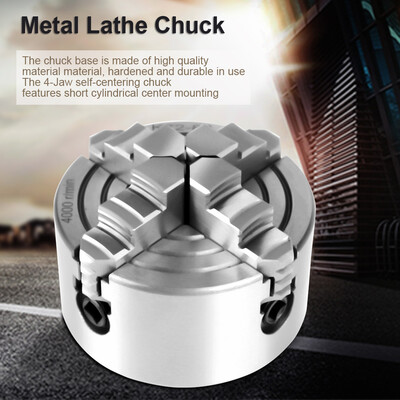 

Greensen K72-80 4-Jaw Independent & Reversible Jaw Metal Lathe Chuck Turning Machine Accessories