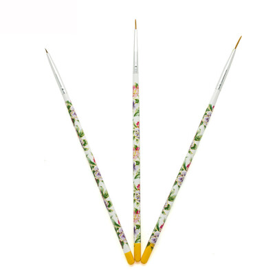 

Toponeto 3pcs Set Nail Art Pen Phototherapy Crystal Drawing Painting Nail Pen