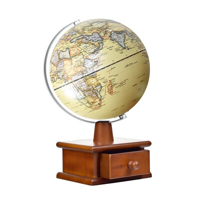 

Fun globe Archaize touch light 8 inches 20cm storage box Globe