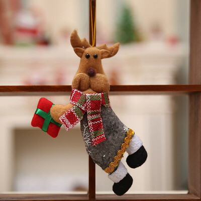 

Santa Claus Snowman Tree Toy Doll Hang Merry Christmas Ornaments Christmas Gift Christmas Decorations For Home New Year