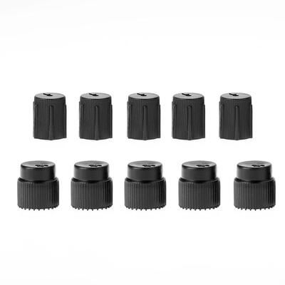 

5pcs 13mm 5pcs 16mm R134a High Low AC System Charging Port Service Caps