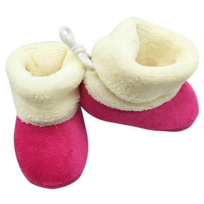 

Newborn Baby Flock Winter Keep Warm Pre-walker Shoes Infant Boy Girl Toddler Soft Soled First Walkers