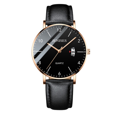 

Black Creative Watch Men Top Brand Luxury Mens Quartz Ultra Thin Watch Steel Mesh Date Waterproof Clock Male relogio masculino