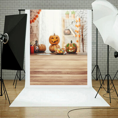 

Toponeto Halloween Backdrops Pumpkin Vinyl 3x5FT Lantern Background Photography Studio A