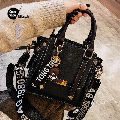 

Beibaobao 2019 Women Fashion Handbag Lady Shoulder Bag Fashion Wide Shoulder Strap Bag Girl Shoulder Package High Quality Bag