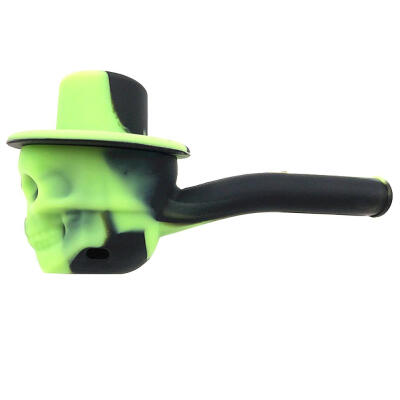 

Portable Flexible Skull Silicone Tobacco Smoking Pipe Cigarette Weed Pipe