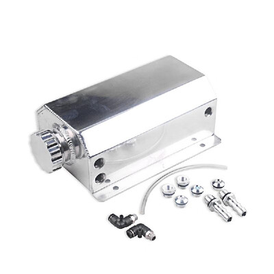 

Universal Car Engine Oil Catch Can Reservoir Tank 2L Aluminum Alloy