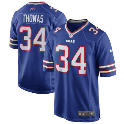 

Youth Football Jersey Buffalo Bills Thurman Thomas Royal Blue Retired Player Game Jersey