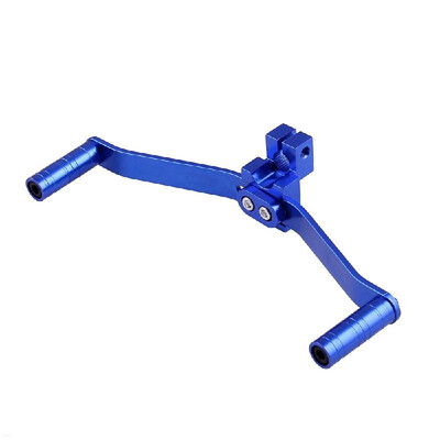 

Universal Motorcycle Aluminum Dual2 Way Gear Shift Lever Footrest Pedal Shifter Blue