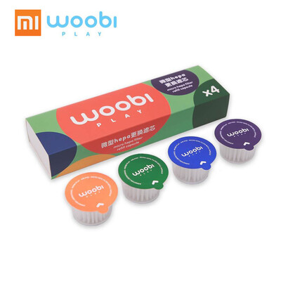 

4PCS Xiaomi Woobi Play Kids Sport Face Masks HEPA Filter Replacement Clean Breathing Children Safe Respirators Block Dust PM25