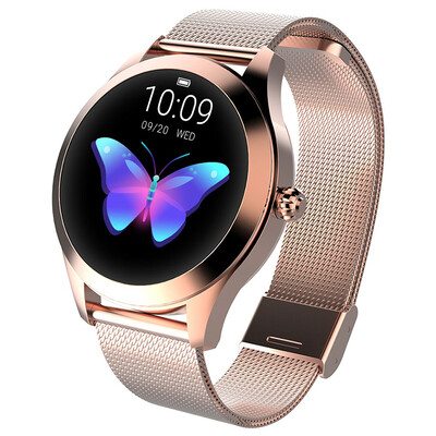 

KingWear KW10 Smart Watch 104 inch NRF52832 64KB RAM 512KB ROM Heart Rate Monitor Step Count Sedentary Reminder IP68 120mAh Built