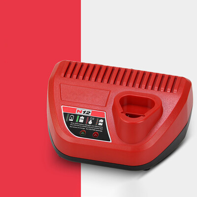 

〖Follure〗For Milwaukee N12 Li-Ion Red Lithium 12V Battery 48-59-2401 48-11-2440 Charge EU