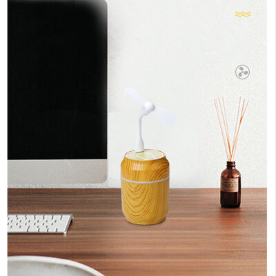 

〖Follure〗USB LED Ultrasonic Air Cans Humidifier Essential Aroma Oil Diffuser Atomi