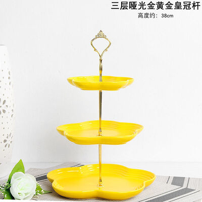 

Cake Stand Plate Bracket Stand New 2 Tier Cake Plate Stand Cupcake Fittings Silver Golden Wedding Party