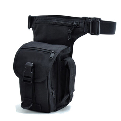 

Mens Nylon Military Tactical Travel Motorcycle Drop Leg Bag Messenger Crossbody Bum Waist Fanny Pack Thigh Pouch for Climbing Fis