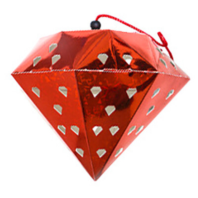 

Gobestart 30CM Christmas Diamond String Hanging Christmas Party Tree Decoration Ornament