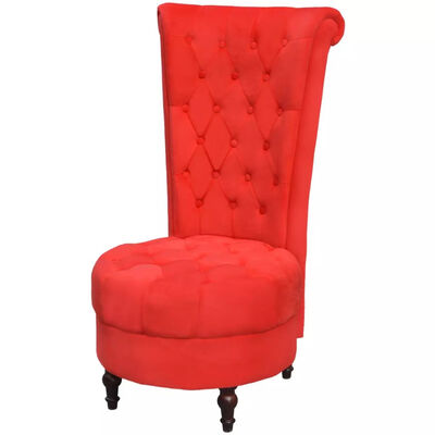 

Sofa Chair High Back Red