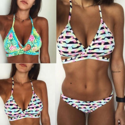 

Sexy Womens Bikini Set Push-Up Bandage Swimsuit Beachwear Swimwear Bathing Suit