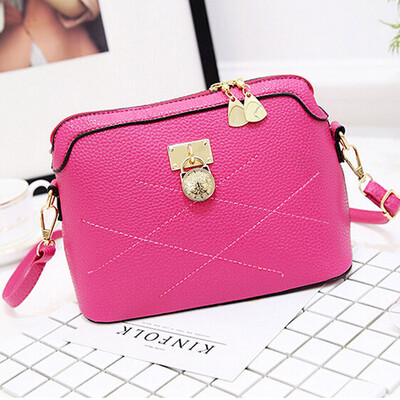 

Casual Shoulder Bag Simple Design Women Crossbody Bags Vintage PU Leather Small Messenger Bag Retro Handbags Phone Purse YJ