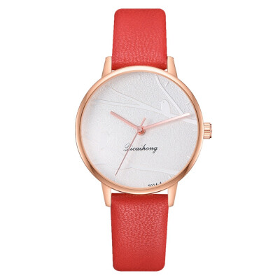 

Pastoral style casual quartz watch cute bird branch mirror fashion watch fashion print student watch