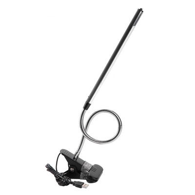 

Greensen Portable USB LED Clip Table Lamp Adjustable Desk Light for TattooManicureMakeup Black