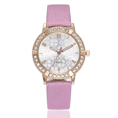 

Womens belt watch digital diamonds in the form of a female model