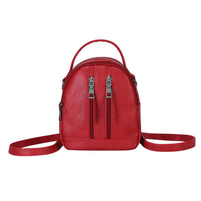 

Women Backpack PU Leather Schoolbag Travel Shoulder Small Teenage Girl Bags