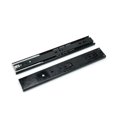 

2Pcs Less Noise Hydraulic Soft Close Ball Bearing Drawer Slides 3 Folds Full Extension