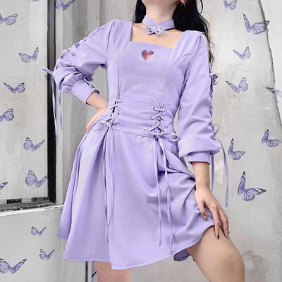 

Tailored Womens Solid Color Cosplay Shirt Bow Pleated Skirt Japanese Uniform Suit