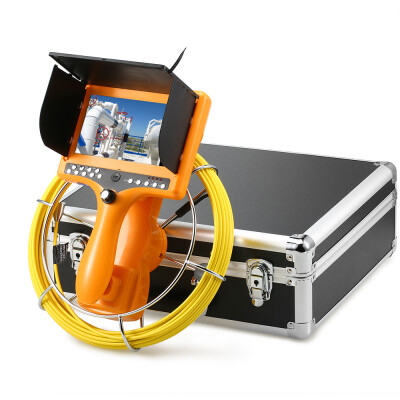 

Drain Pipe Sewer Inspection Camera with DVR Function Distance Counter Industrial Endoscope Inspection Snake Video Camera System