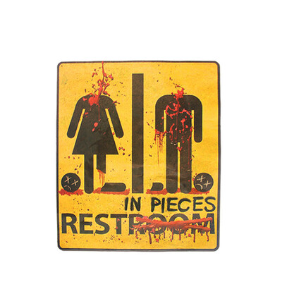 

〖Follure〗Halloween Restroom Halloween Party Supplies Horror Bathroom Stickers