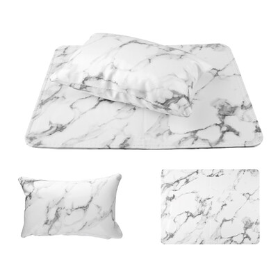 

Toponeto Nail Set Hand Pillow Wrist Pillow Sponge Leather Folding Hand Pillow Pad