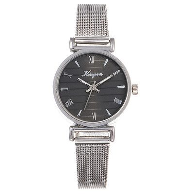 

RM Women Alloy Mesh Belt Casual Watch Geneva Simple Mesh Belt Watch