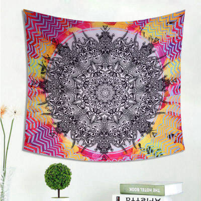 

Bohemian mandala tapestry Galaxy Hanging Wall Tapestry Hippie Retro Home Decor Yoga Beach Towel