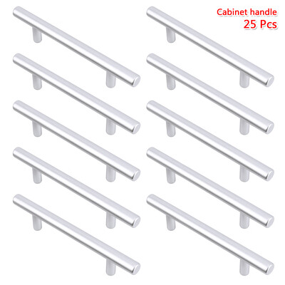 

25 Pcs 6 Inch ABS T Bar Drawer Handles Kitchen or Furniture Cabinet Hardware T Bar Handle