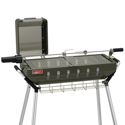 

Barbecue family e-Rover BBQ outdoor large thick portable barbecue home charcoal barbecue carbon oven raptor