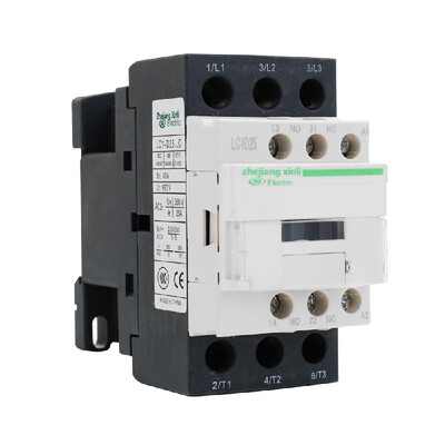 

AC Connector Electric 220V 5060Hz Poles Coil AC Modular Contactor LC1-D High Sensitivity Strong Conductivity